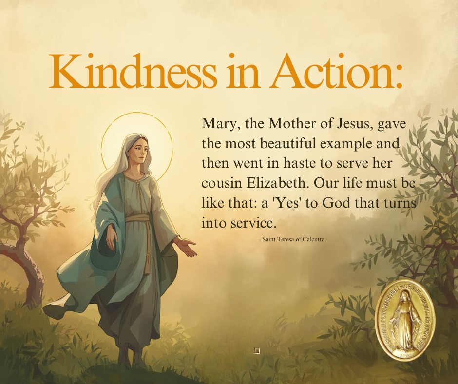 Kindness in Action, the Word made flesh